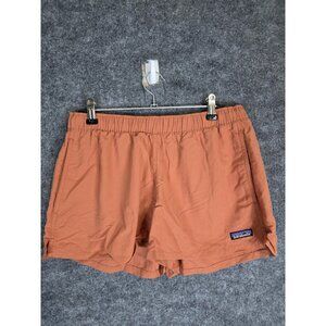 Patagonia Baggies Shorts Mens Small Orange Nylon Swim Trunks Outdoor Casual QZCO
